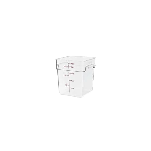 Cambro 18-Qt CamSquare Polycarbonate Container