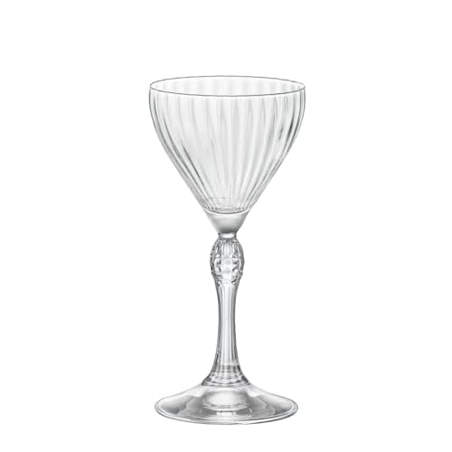 Bormioli Rocco America '20s 4.75 oz. Nick & Nora Martini Glasses, Set of 4