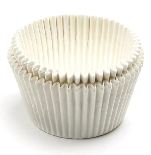 Norpro Giant Muffin Cups White 500pk