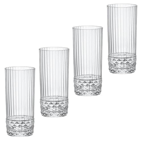 Bormioli Rocco America '20s 16.625 oz. Cooler Glasses, Set of 4
