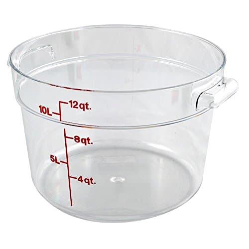 Cambro Round Food Storage 6-Pack 12-Qt