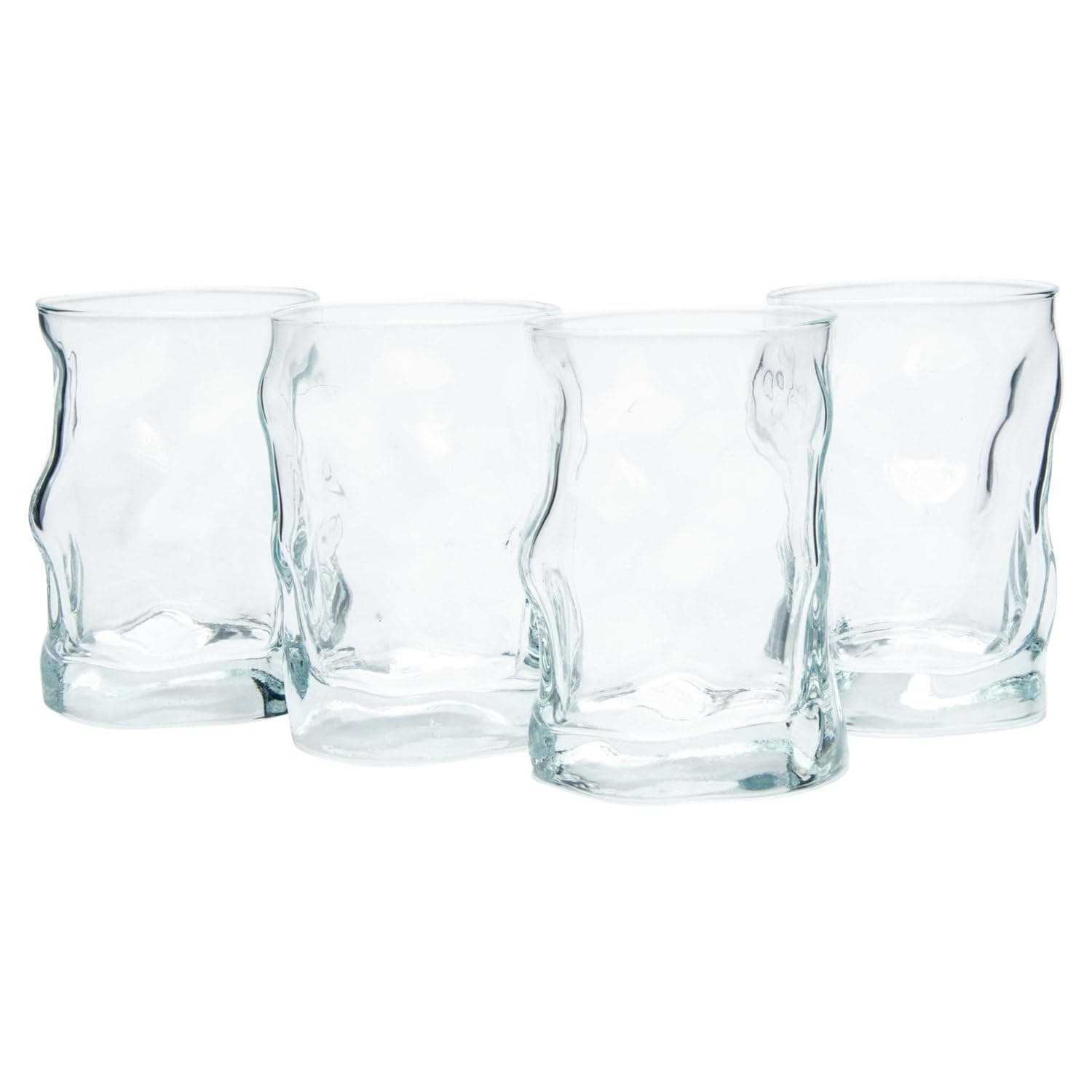 Bormioli Rocco Sorgente 10.25 oz Rocks Whiskey Glass Set of 4