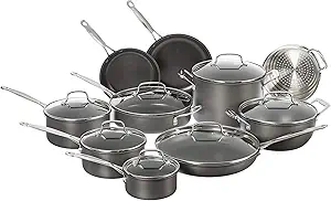 Cuisinart Chef's Classic Nonstick Hard Anodized 17-Piece Set