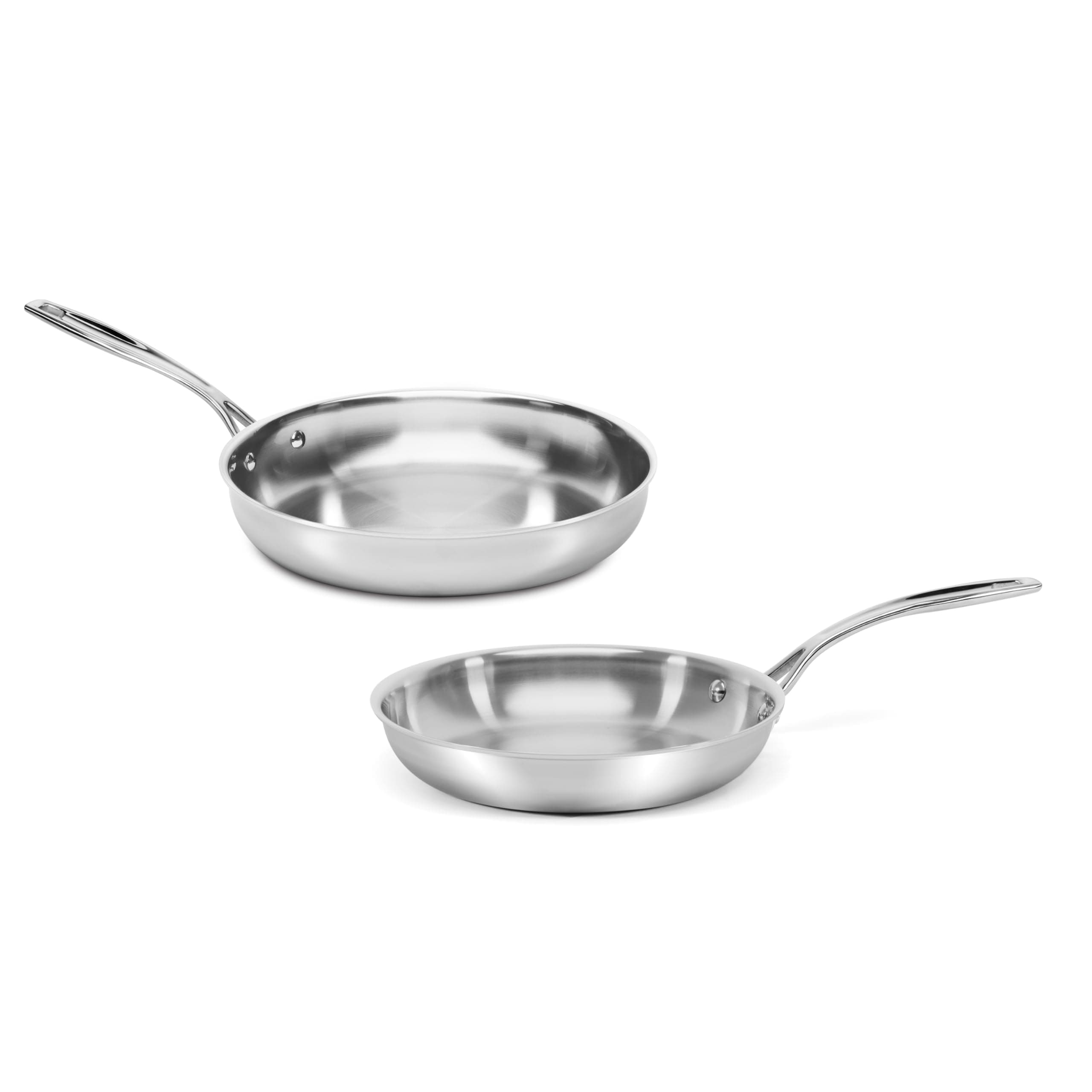 Cuisinart Custom-Clad 5-Ply Fry Pan Set