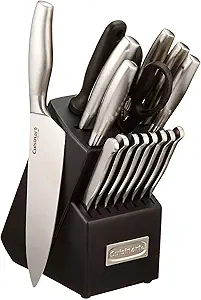 Cuisinart Block Knife Set 17pc (C77SS-17P)