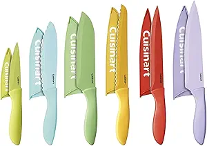 Cuisinart 12-Piece Color Collection Knife Set