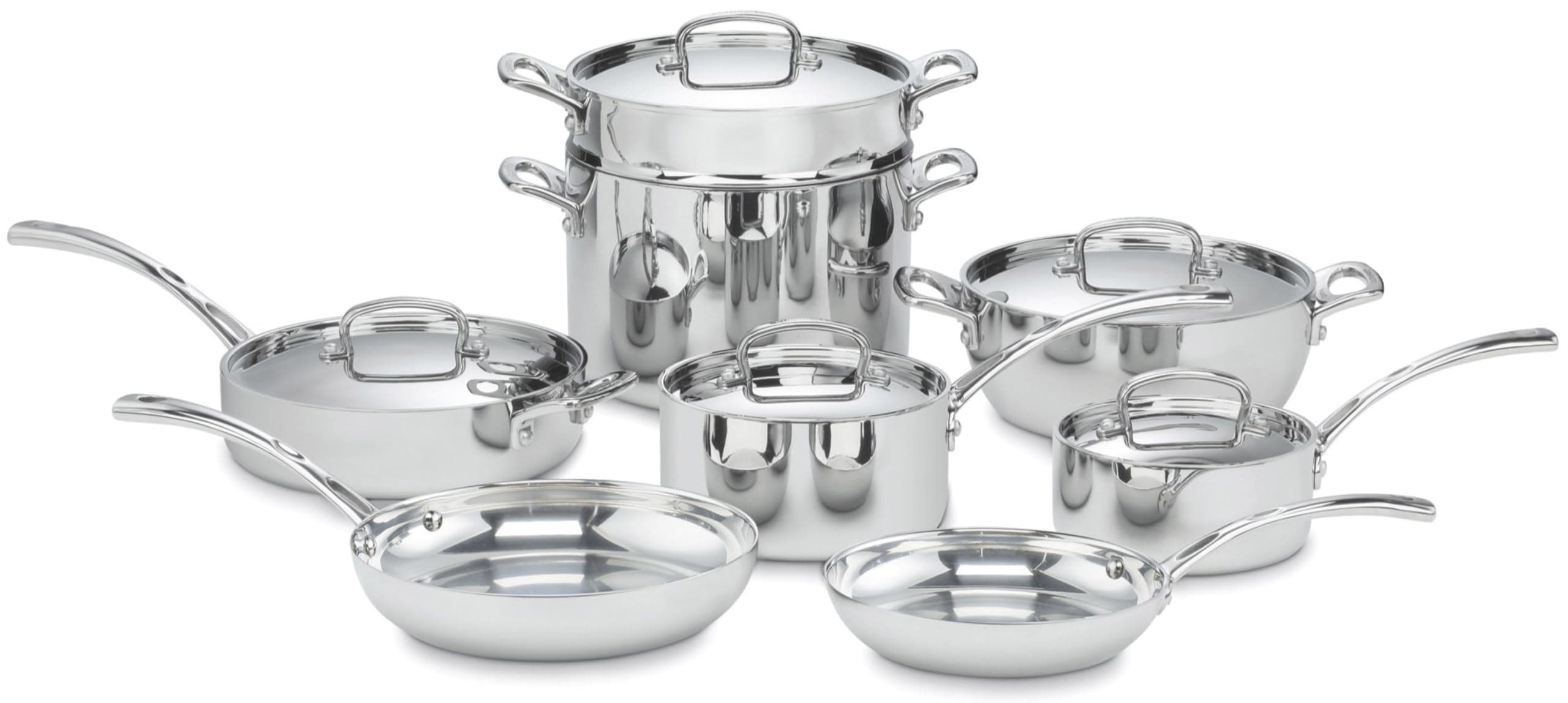 Cuisinart French Classic Tri-Ply 13-Piece Cookware Set