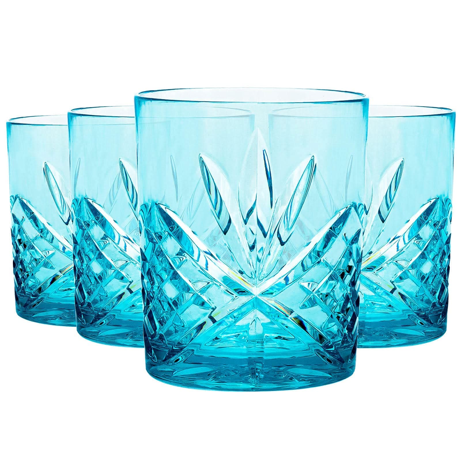 Godinger Acrylic Dublin Whiskey Shatterproof Set of 4